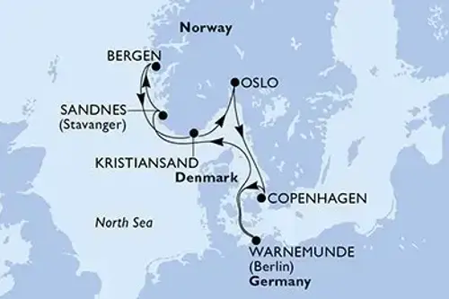 Маршрут круїзу