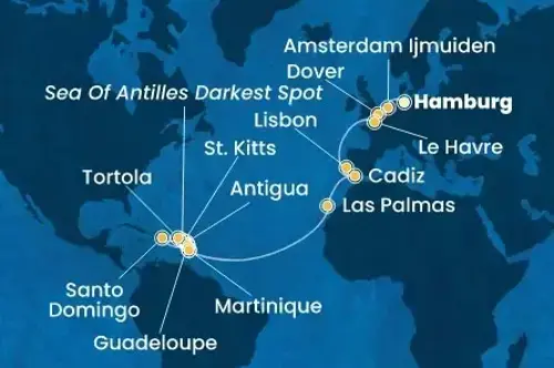 Маршрут круиза