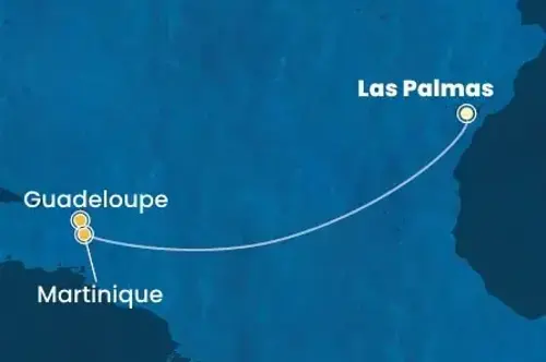 Маршрут круиза