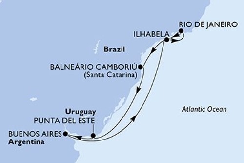 Маршрут круїзу