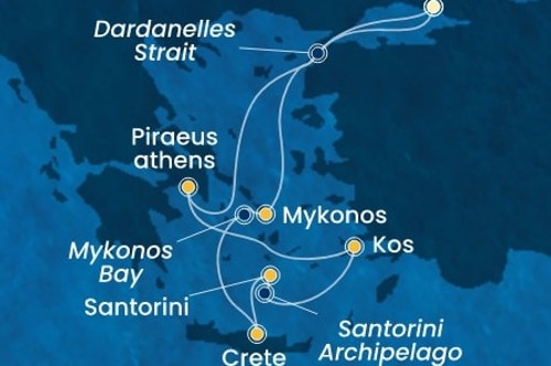 Маршрут круиза