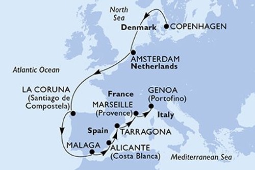 Маршрут круїзу