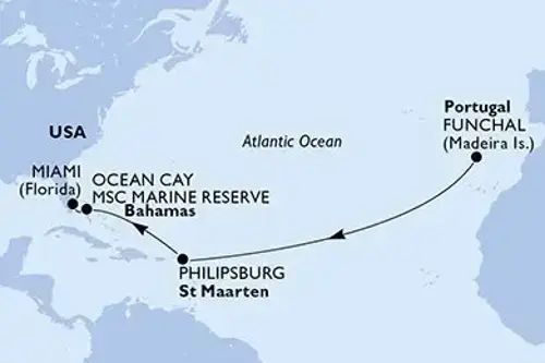 Маршрут круїзу