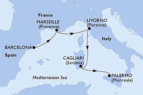 Маршрут круїзу