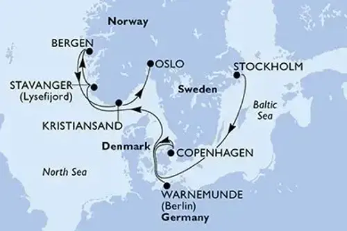 Маршрут круїзу