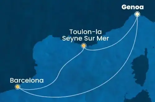 Маршрут круиза