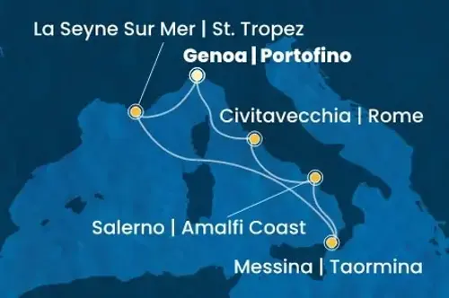 Маршрут круиза