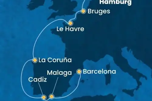 Маршрут круиза