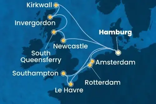 Маршрут круиза