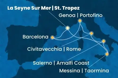 Маршрут круиза