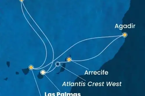 Маршрут круиза