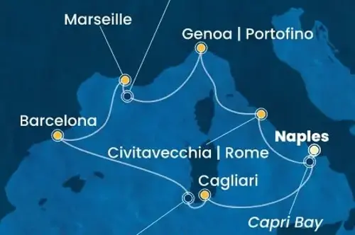 Маршрут круиза