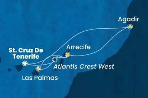 Маршрут круиза