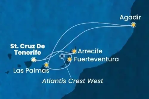 Маршрут круиза