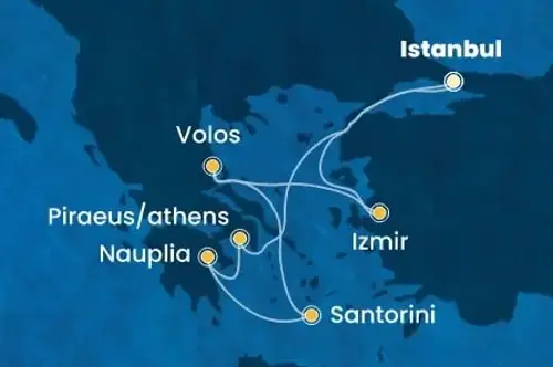 Маршрут круиза