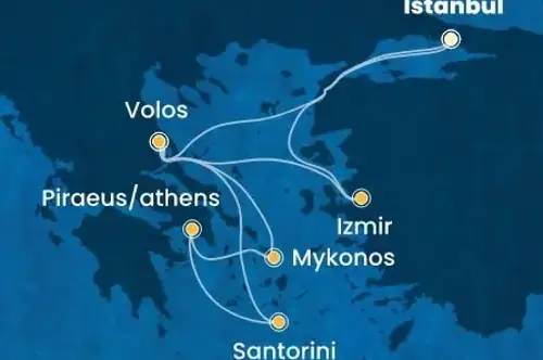 Маршрут круиза