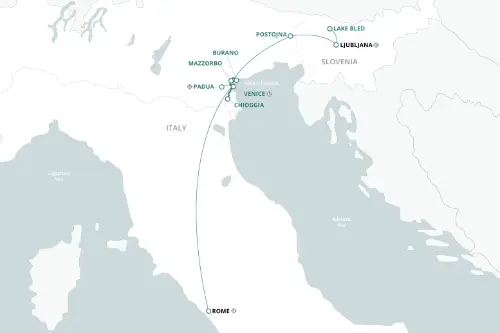 Маршрут круиза