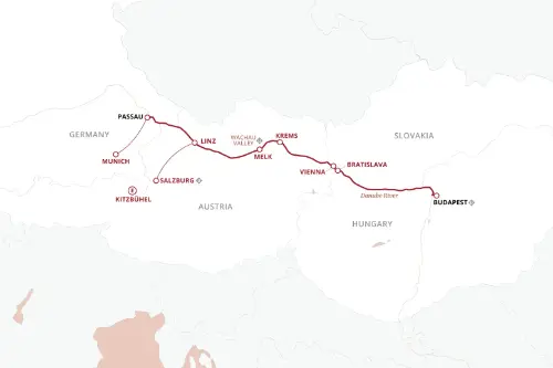 Маршрут круиза