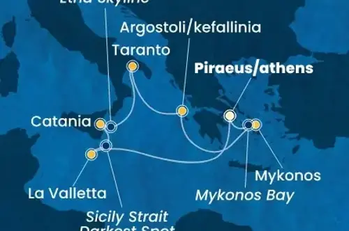 Маршрут круиза