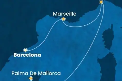 Маршрут круиза