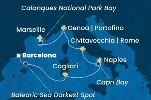 Маршрут круиза