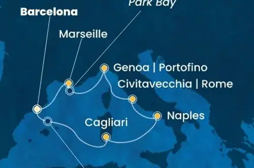 Маршрут круиза