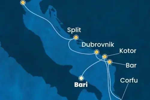 Маршрут круиза