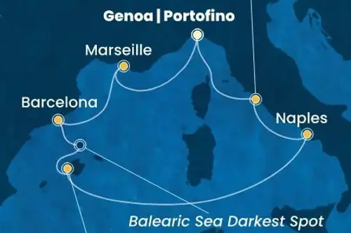 Маршрут круиза