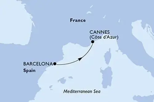 Маршрут круїзу