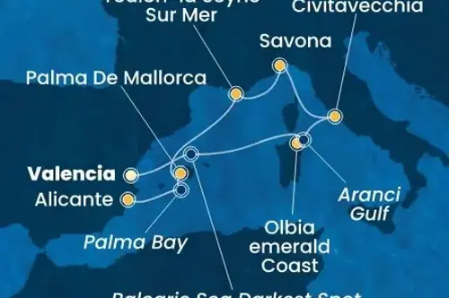 Маршрут круїзу