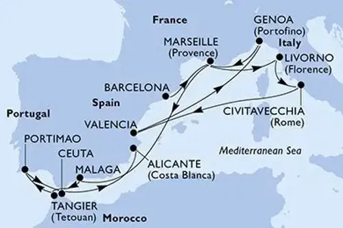 Plan rejsu