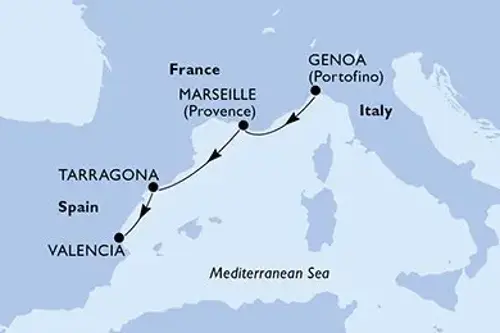 Маршрут круїзу