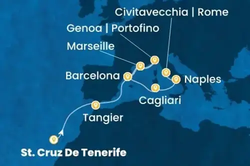 Маршрут круиза