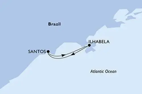 Cruise itinerary