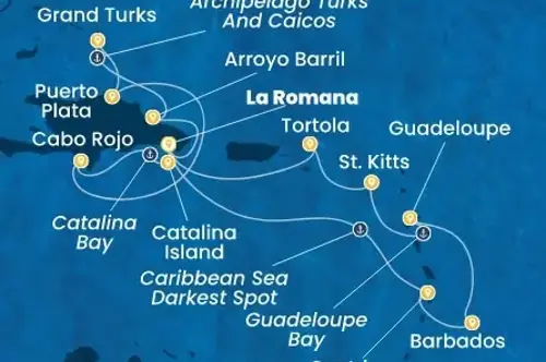 Cruise itinerary