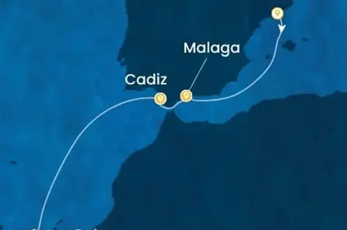 Cruise itinerary