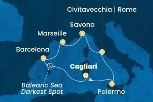 Cruise itinerary