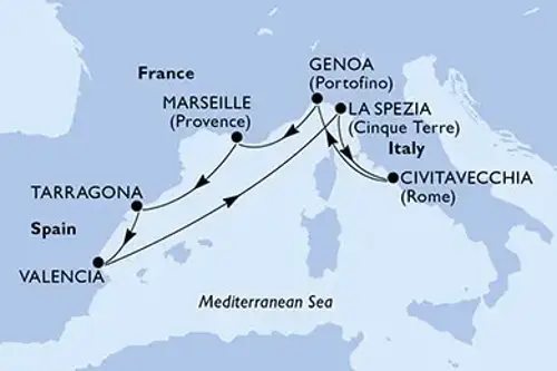 Plan rejsu