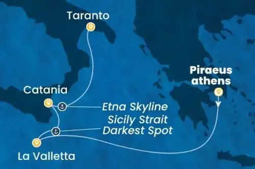 Cruise itinerary