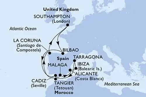 Plan rejsu