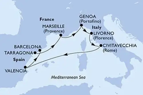 Plan rejsu