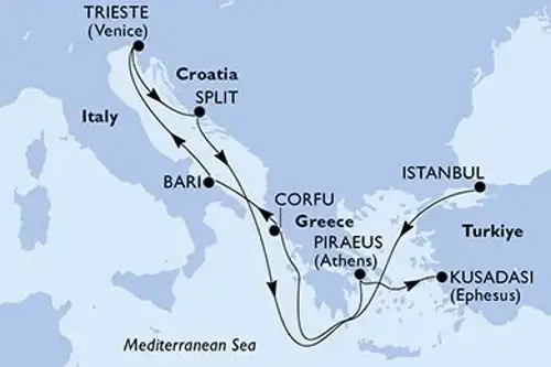 Plan rejsu