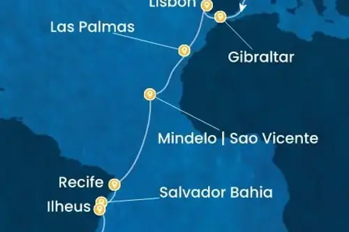 Cruise itinerary