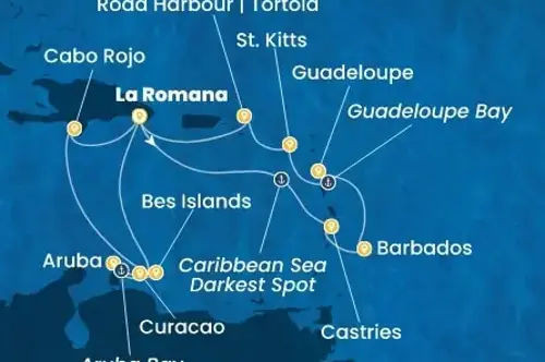 Cruise itinerary