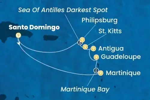 Cruise itinerary