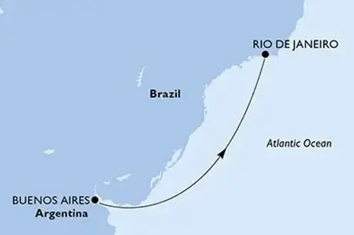 Cruise itinerary