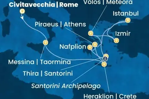 Cruise itinerary