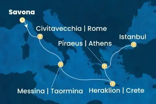 Cruise itinerary