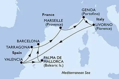 Plan rejsu